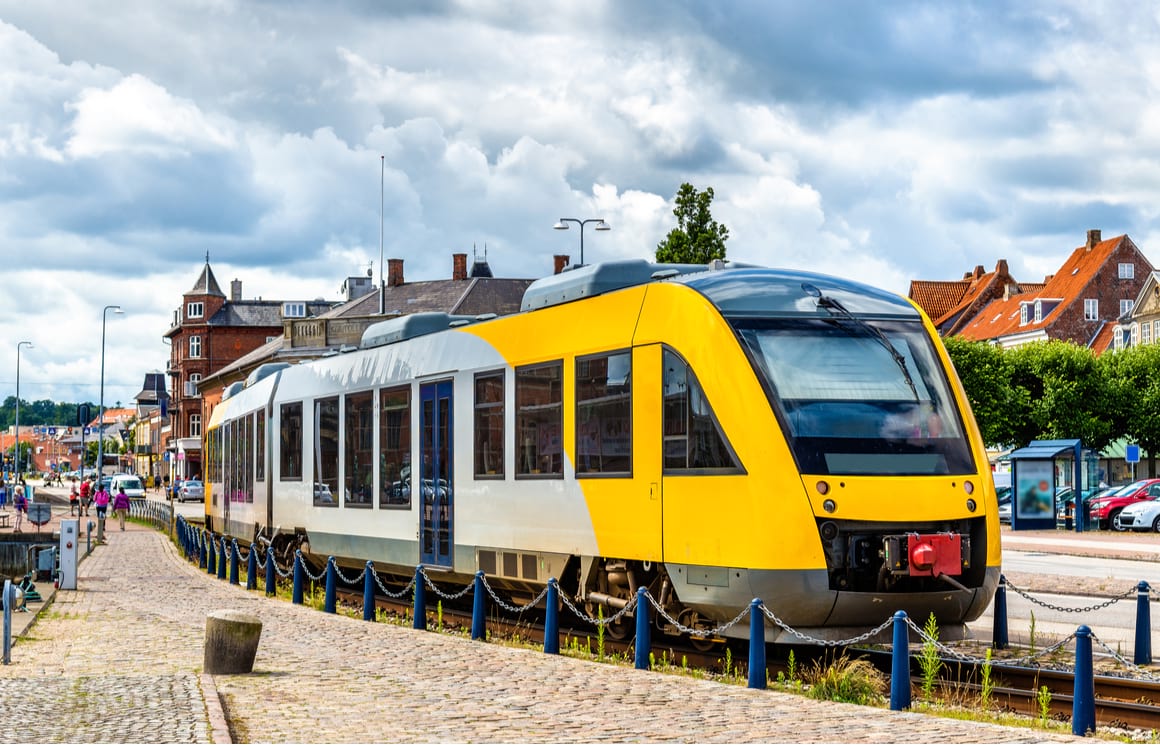 Suburban train Denmark