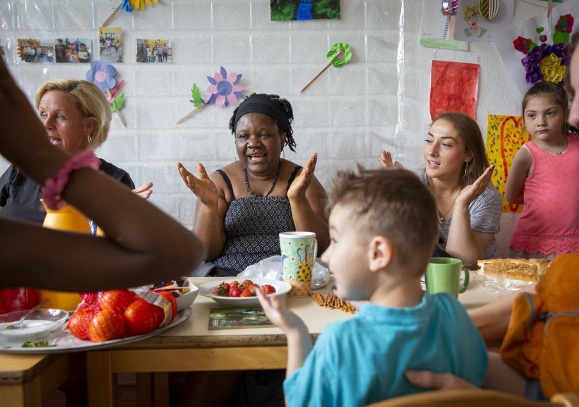 Teaching Languages and Childcare at Refugee Shelter Germany