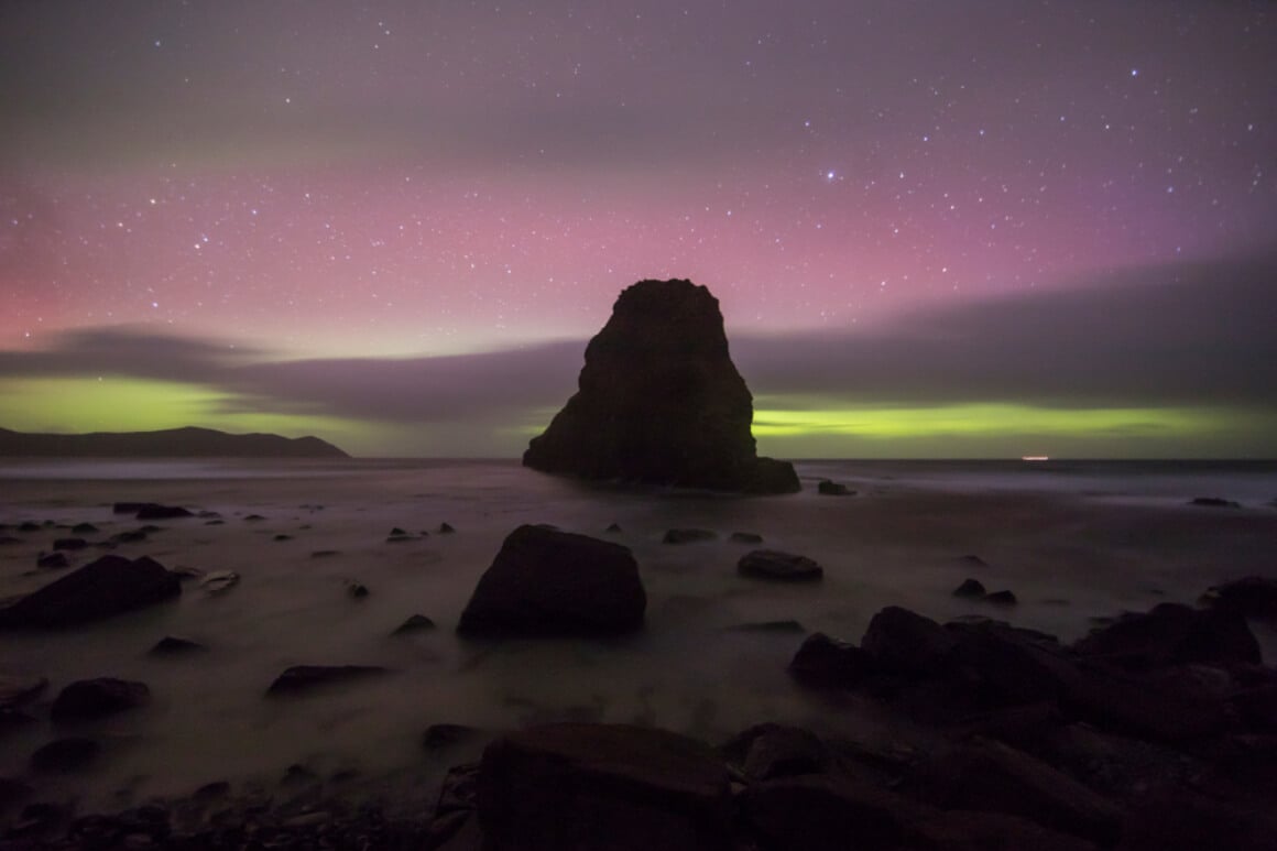 Lion Rock, South Cape Bay - best place in Tasmania to see the Southern Lights