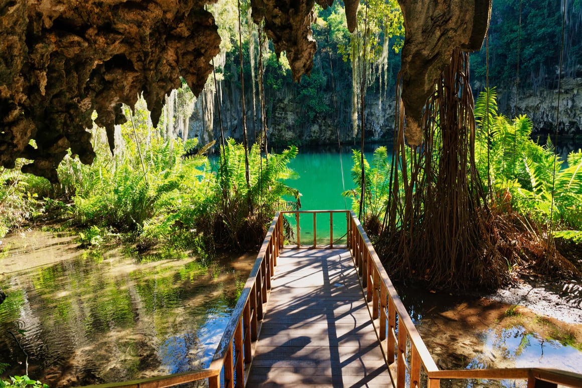 3 Eyes National Park in Santo Domingo