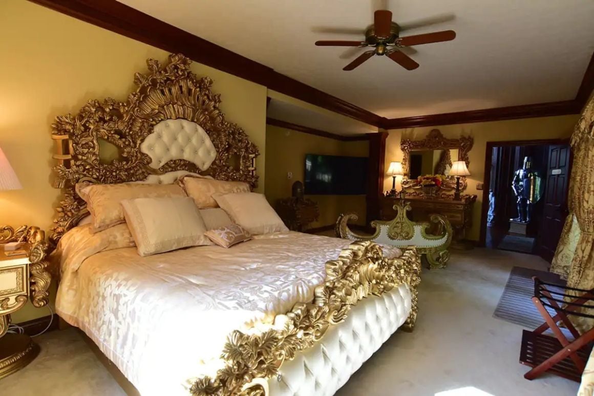 Camelot Inspired BnB with Lush Gardens, Indiana