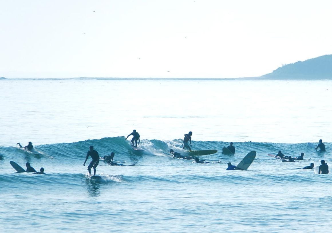 Surfing in Japan