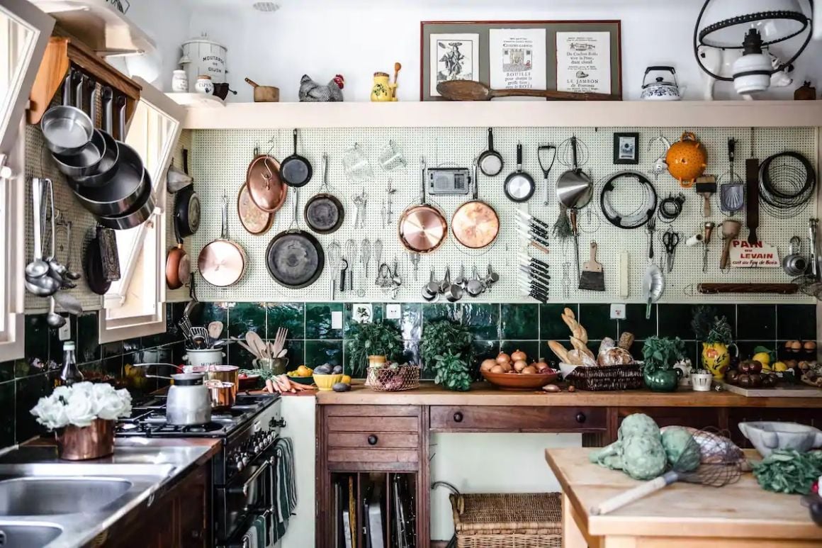 Julia Childs cottage in Provence and a paradise for people who love to cook, France