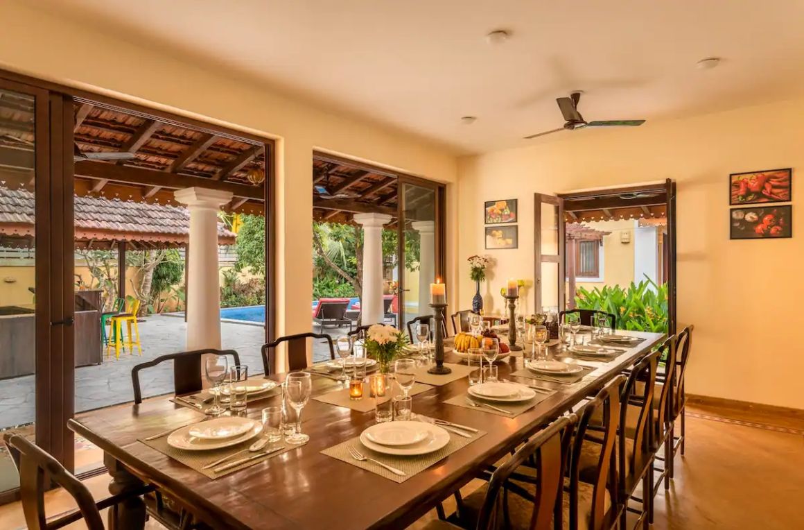 Luxurious Villa With a Caretaker in Vagator, Goa