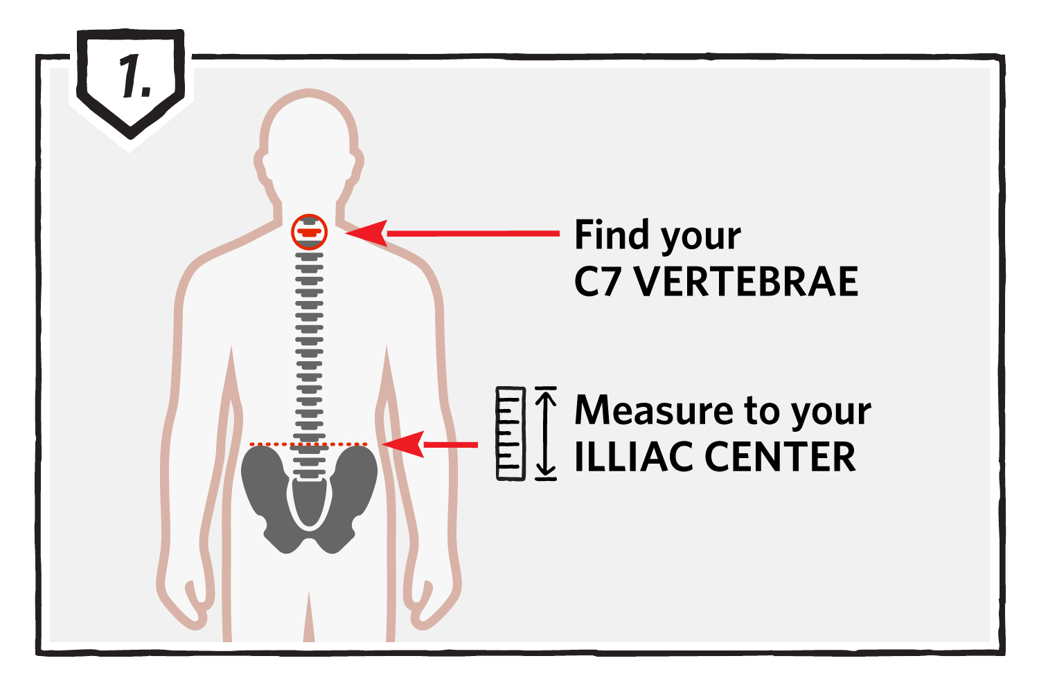 Gregory Backpack Size Guide Step 1 Measurement