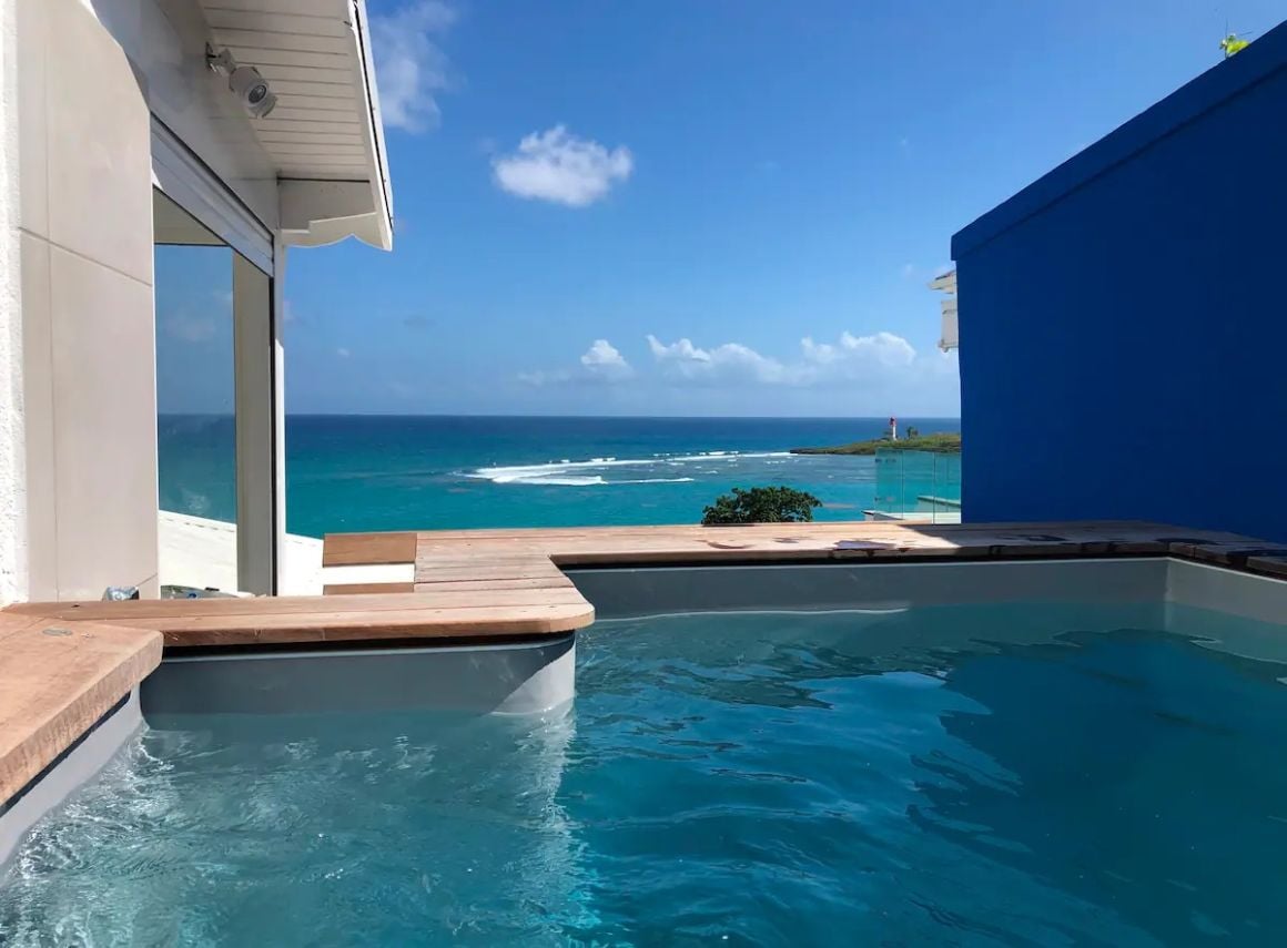 Appartement DEEP BLUE Vue Mer Piscine Privative, Guadeloupe
