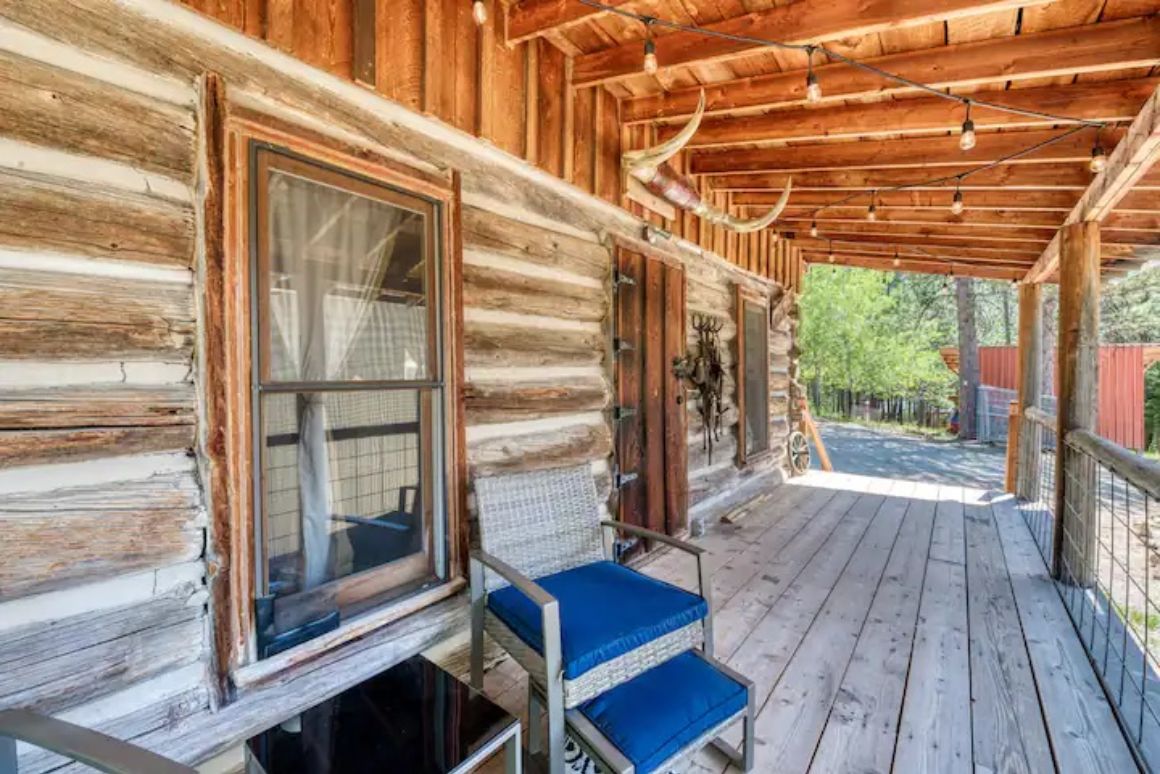 Remote Log Cabin, Montana