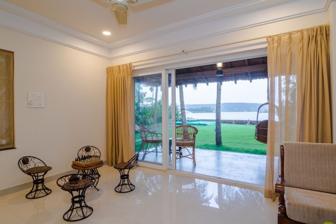 Morjim River Villa Goa