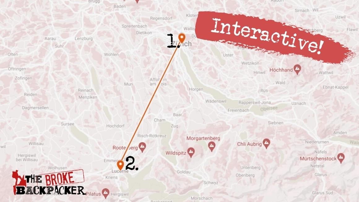 4-Day Itinerary for Backpacking Switzerland