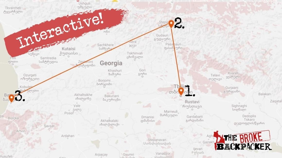 7 Days Travel Itinerary for Georgia