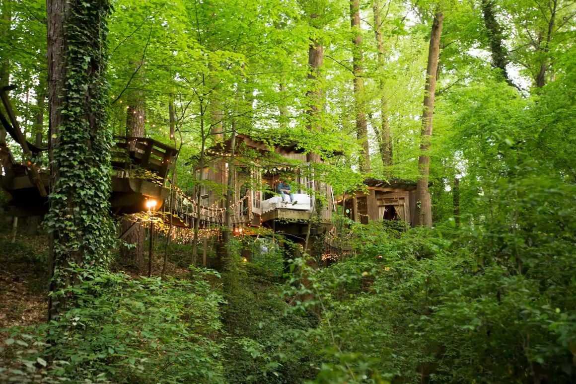 Luxe Treehouse for 2 Near Downtown, Atlanta