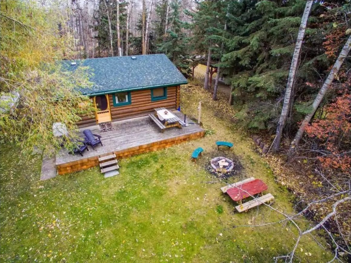 Log Cabin on the Lake, Canada