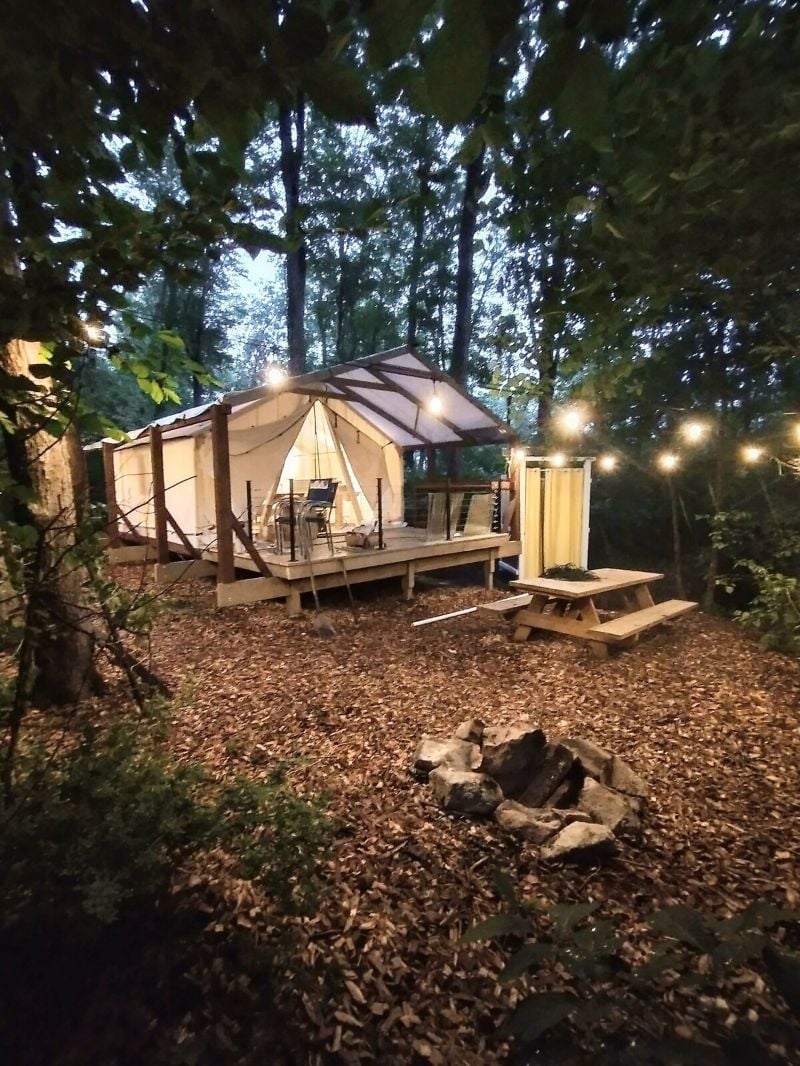 Deluxe Glamping in Mill Creek Pennsylvania