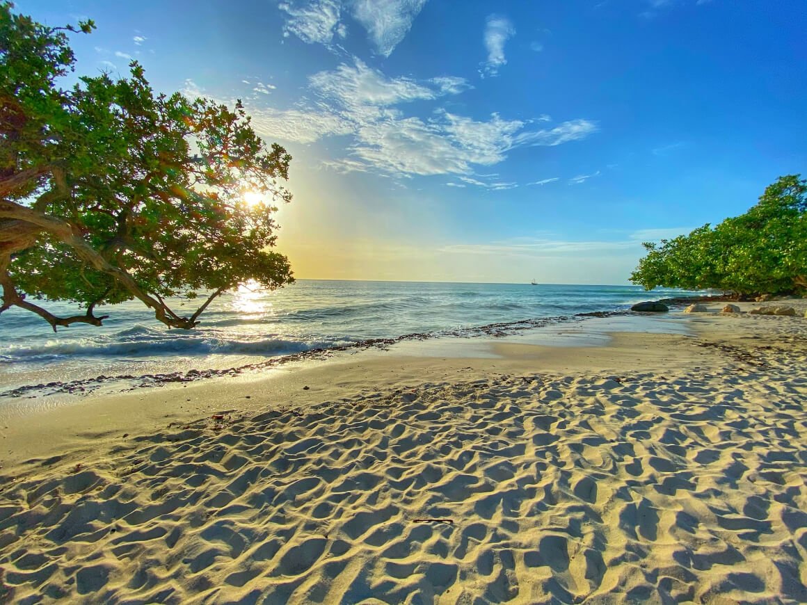 Eagle Beach in Aruba 