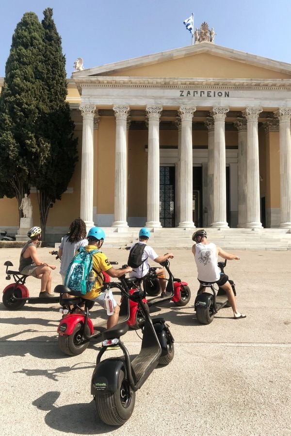 Familiarize Yourself with the History of Athens in this E-Scooter Tour Greece