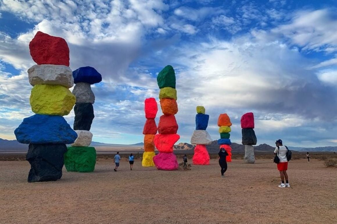Half day Las Vegas Trip to Seven Magic Mountains, Las Vegas