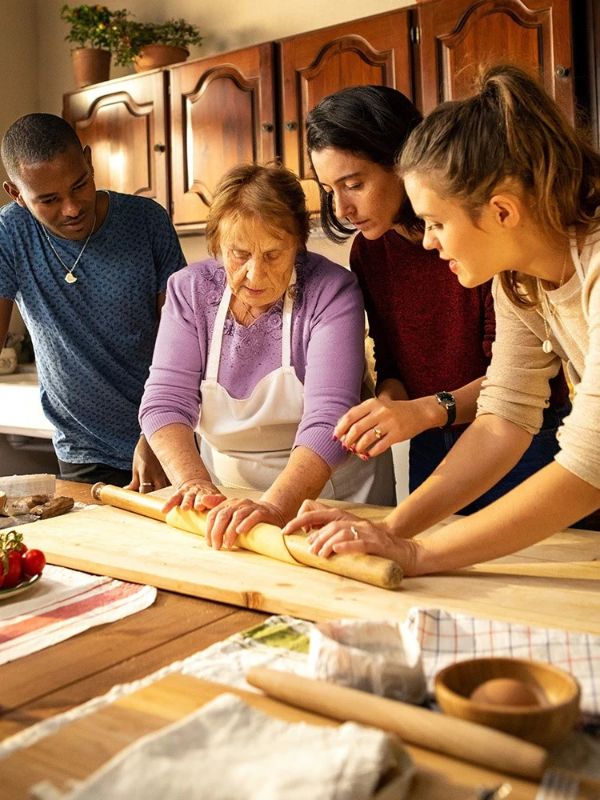 Learn how to make handmade Italian pasta with Grandma Italy