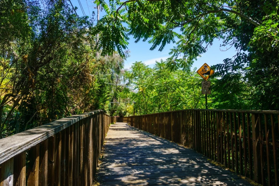 Los Gatos Creek trail San Francisco