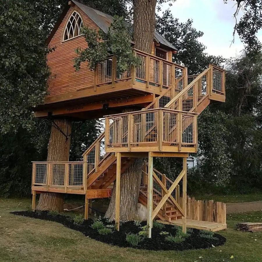 Kottage Knechtion Treehouse, Nebraska