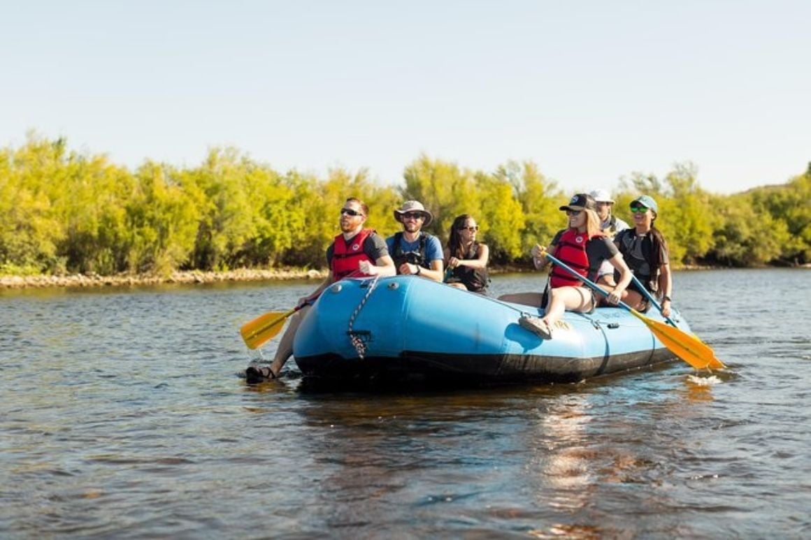 Rafting on Salt River, Phoenix 