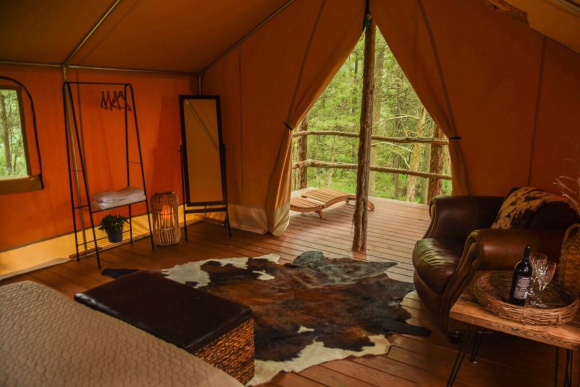 Safari Luxury Tent Pennsylvania