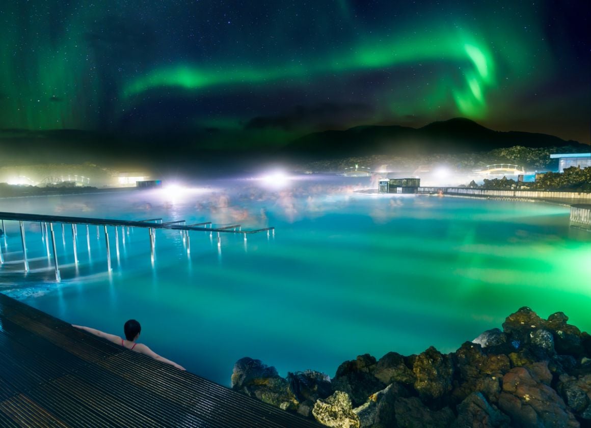 Shutterstock Blue Lagoon Iceland Night