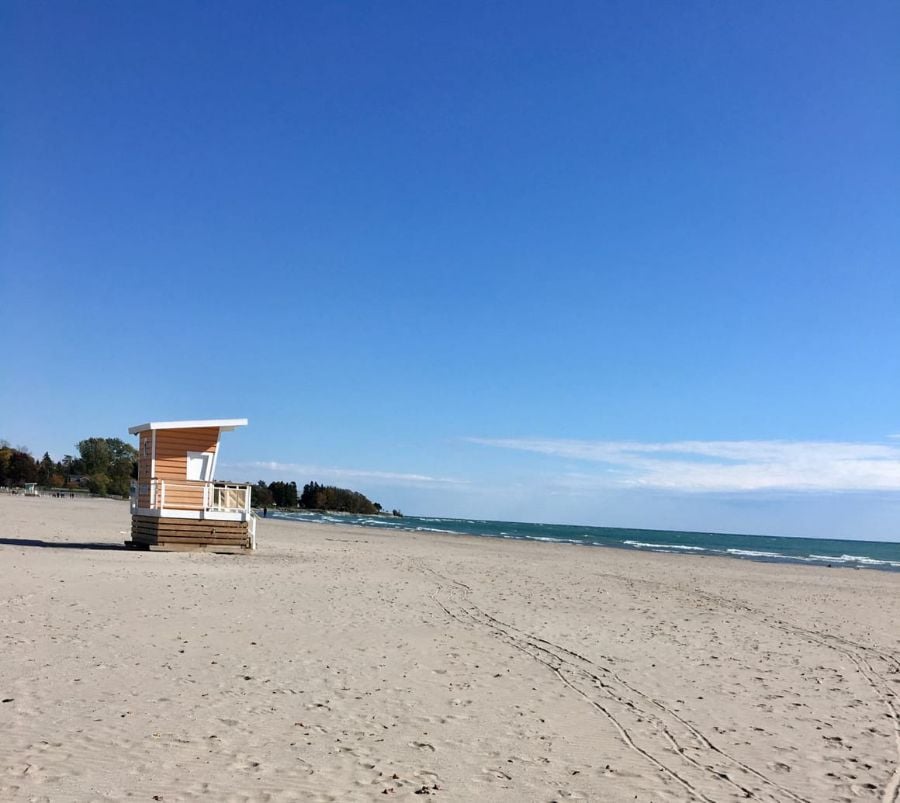 Day Trip to Cobourg Beach, Ontario 