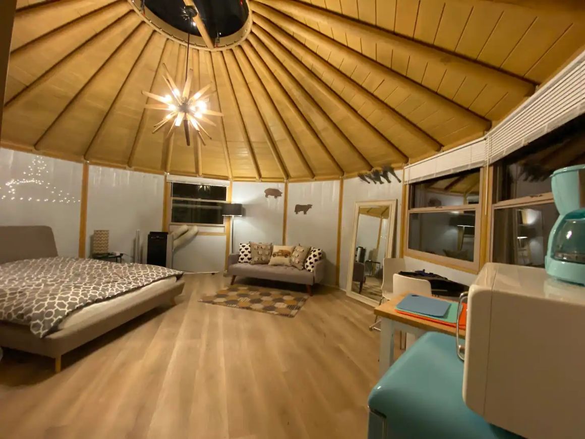 Sky Dome Yurt, Southern California