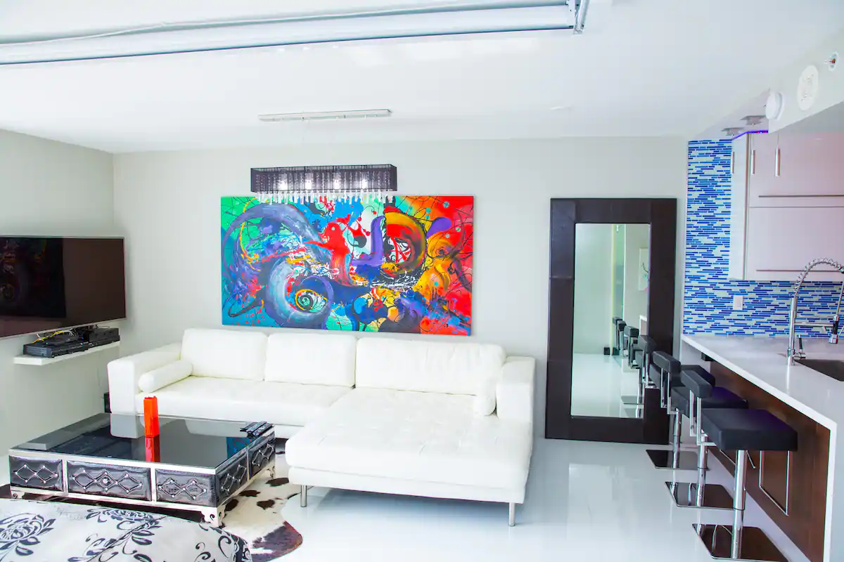large airy studio condo where to stay in miami