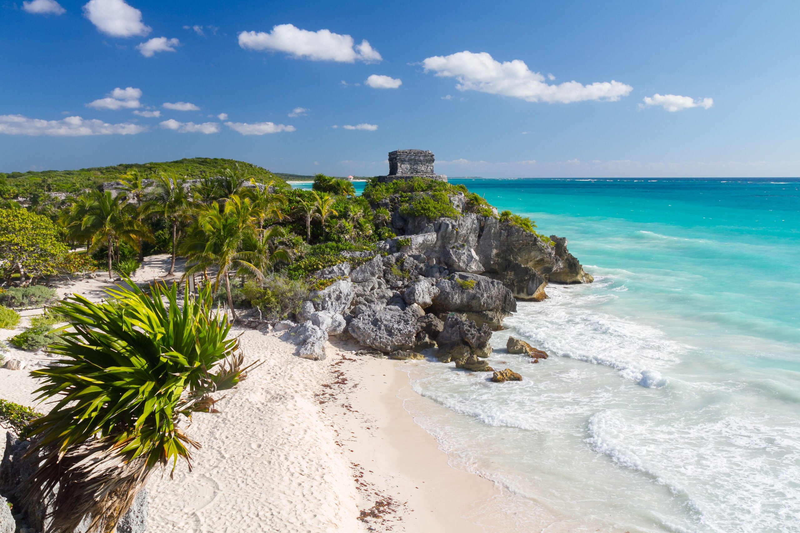 Old Maya Beach in Tulum