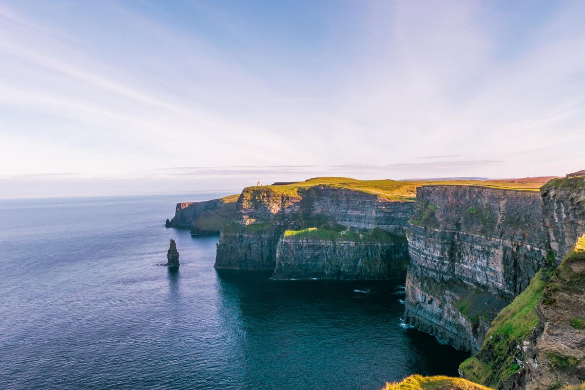 Hike the iconic Cliffs of Moher.