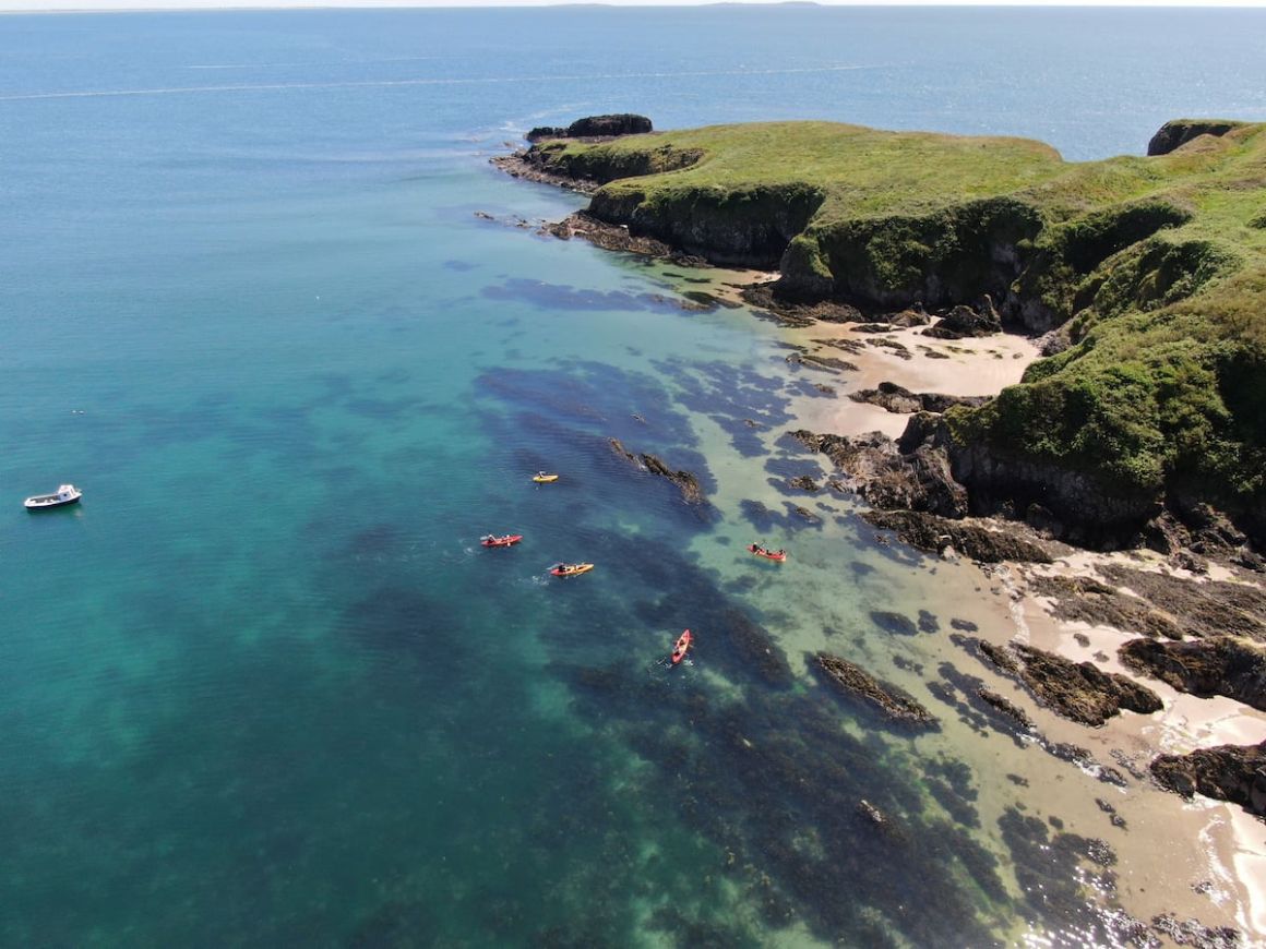 Kayak in Sea Caves in Fethard