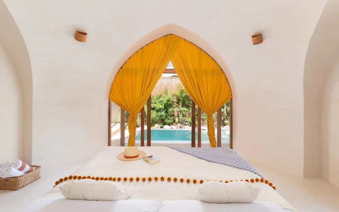 Villa with Private Pool in the Middle of the Jungle Near Town, Mexico