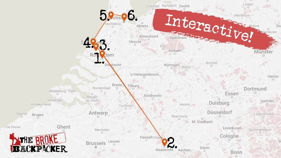 10 Day Travel Itinerary for The Netherlands