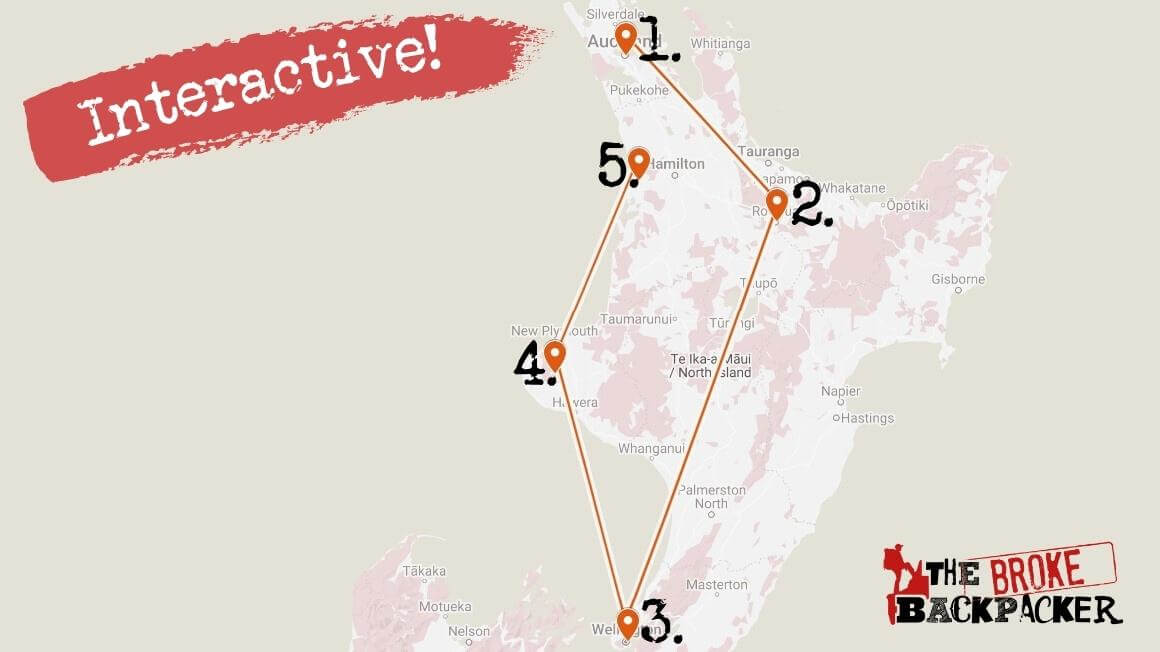 2 Week Itinerary for New Zealand
