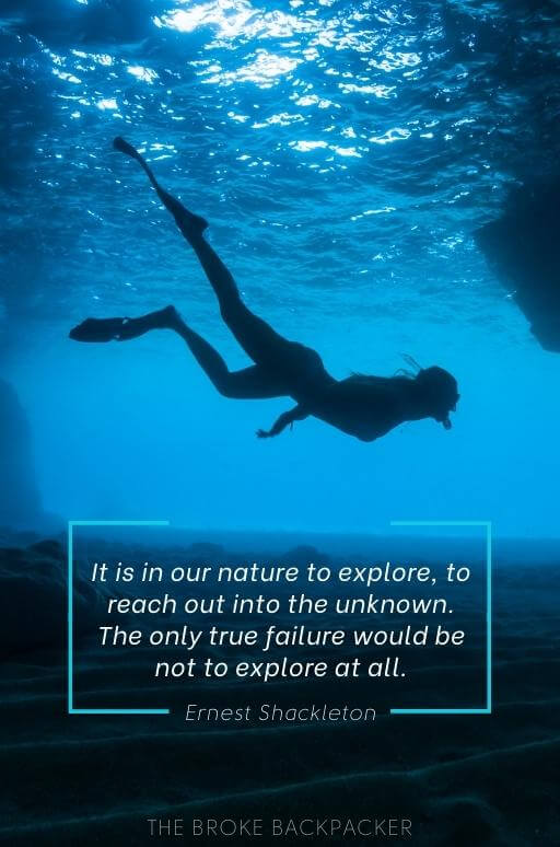 It is in our nature to explore