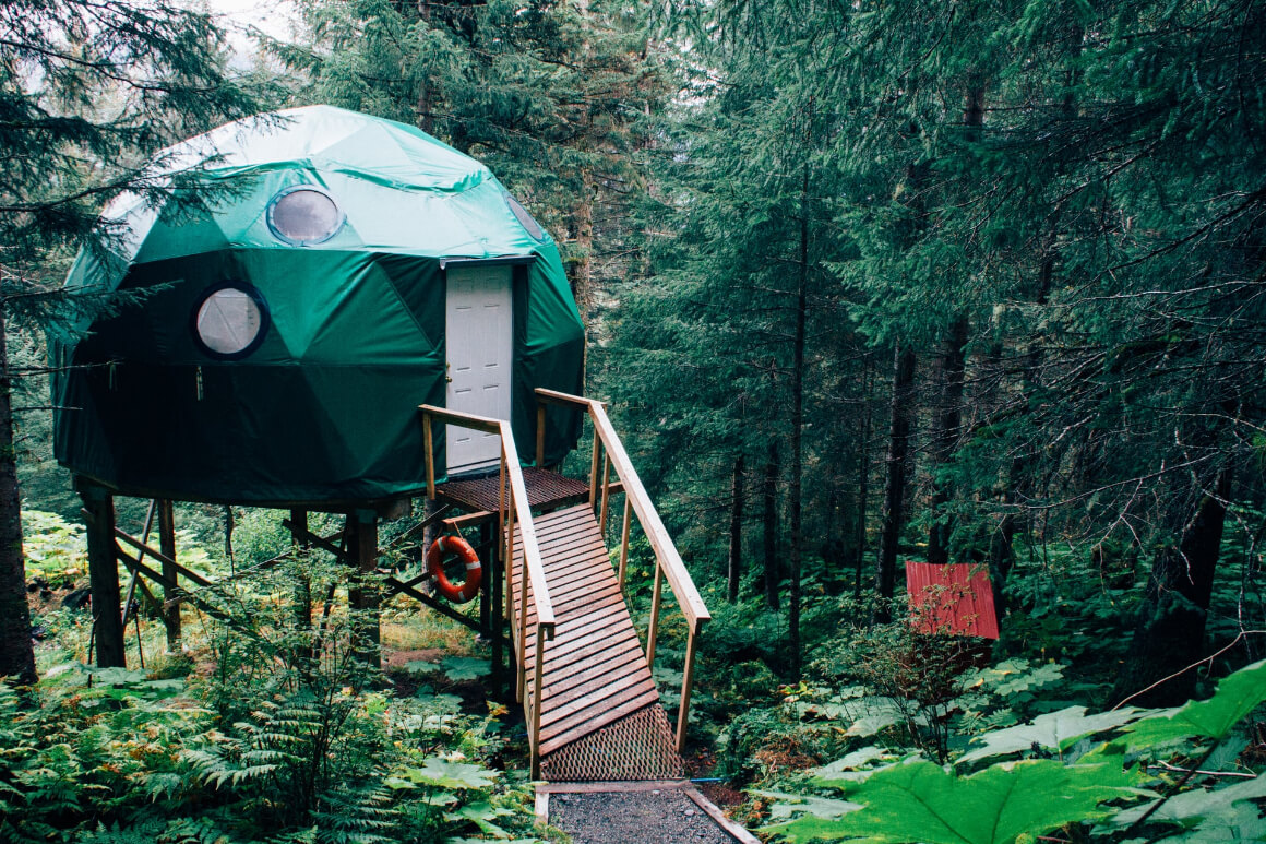 green dome house