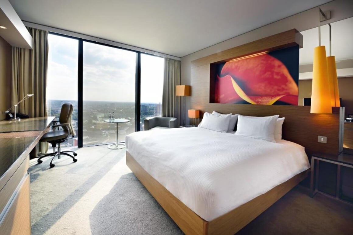 King Executive Plus Room at Hilton Manchester Deansgate