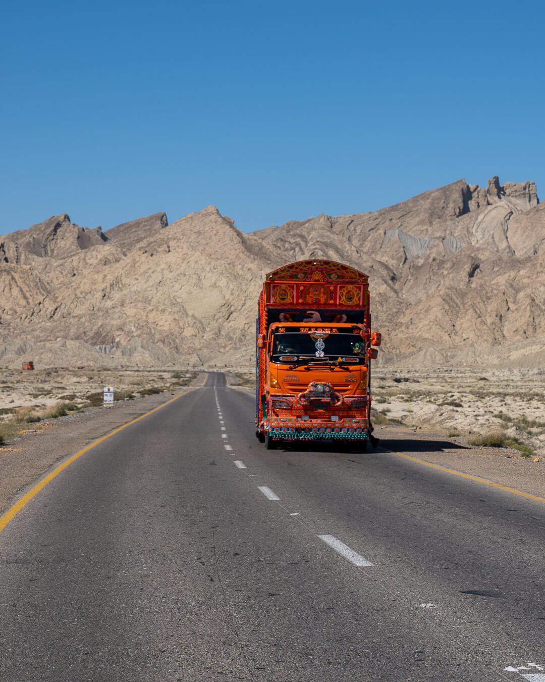 red truck in balochistan pakistan