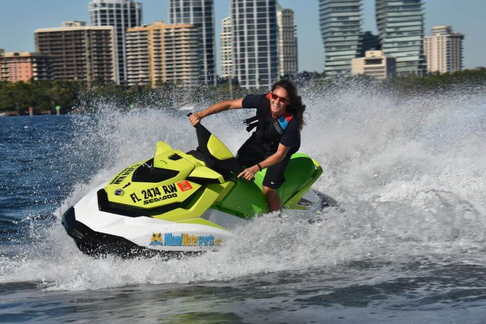 Rent a Jet Ski and Cruise Over to Biscayne Bay