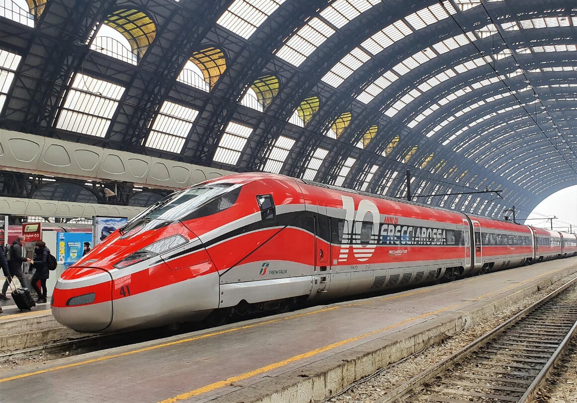 cheap train travel in Italy