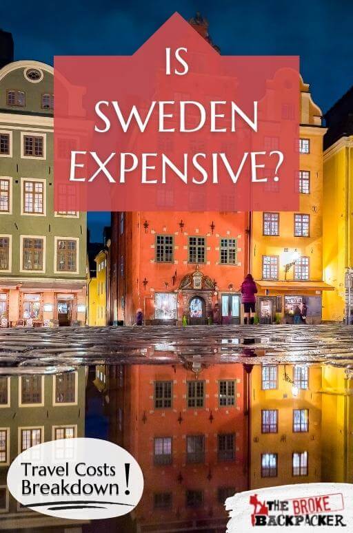 sweden travel cost