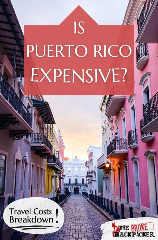 travel cost puerto rico