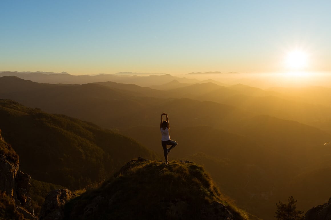 Sunset Mountain Spain