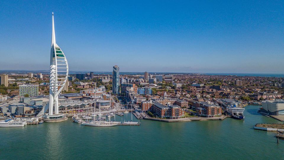 Walk the SkyWalk of Spinnaker Tower