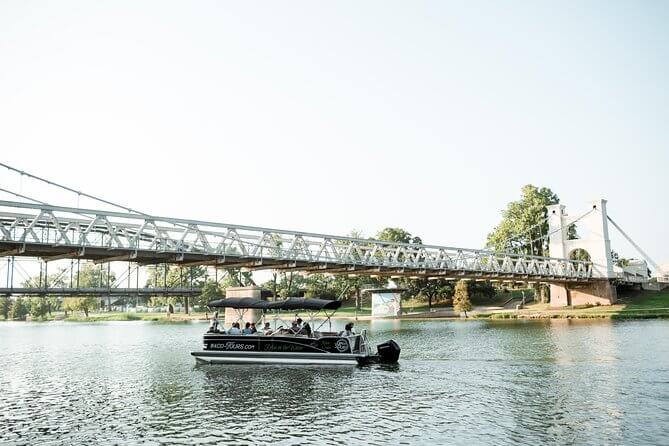 Cruise on the Brazos River in style