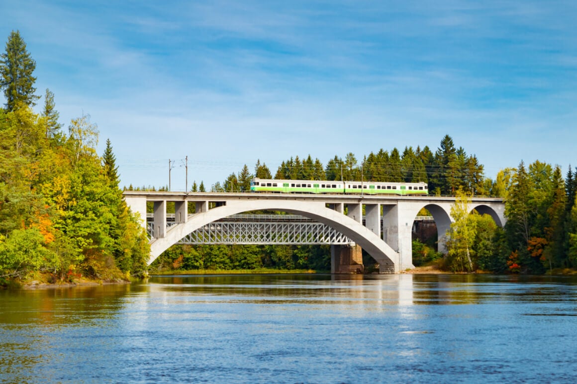 cheap train travel in Finland