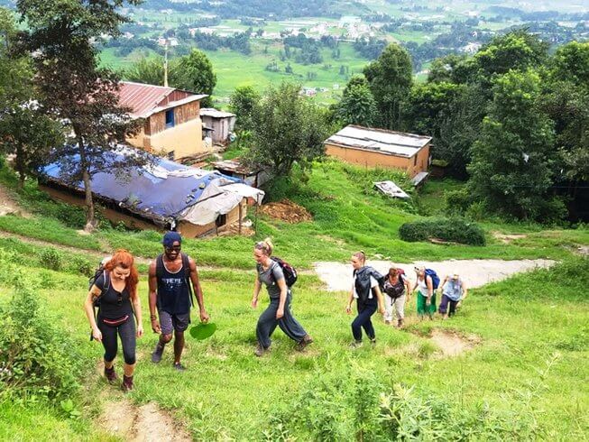 2 Day Hiking and Yoga Retreat with Organic Nepalese Home-cooked Meals