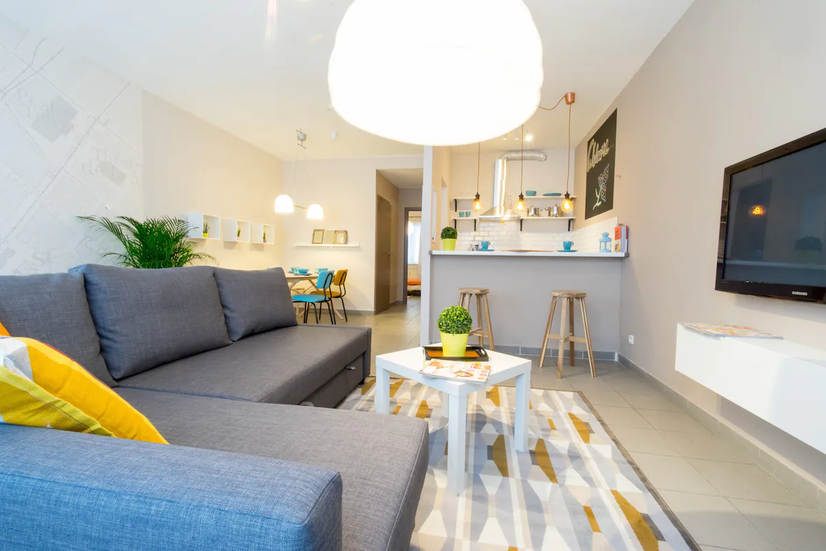 Colourful Saint Gery Apartment Brussels Belgium