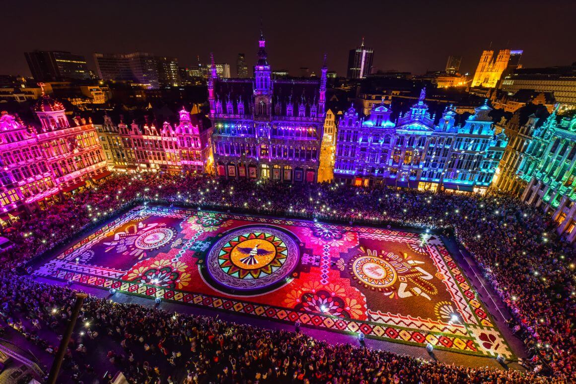 Brussels Flower Carpet 